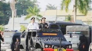 Bupati Sarolangun Hadiri HUT Bhayangkara Ke-79